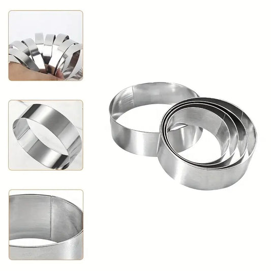 Cortadores redondos de arcilla (5 piezas)