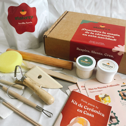 Kit de cerámica Individual Regalo Navideño