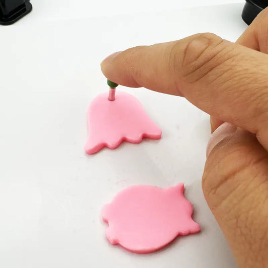 Cortadores de hueco redondo de arcilla (8 piezas)