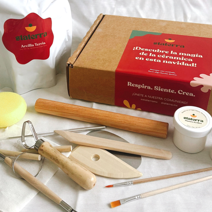 Kit de cerámica Individual Regalo Navideño