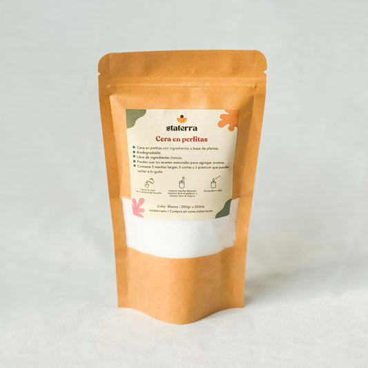 Cera en Polvo Bolsa Chica 200g=200mL